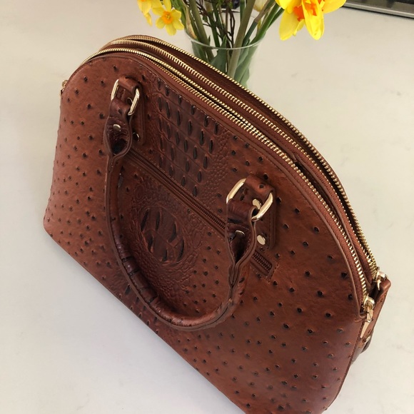 Crocodile look Vegan Leather handbag - Picture 2 of 7